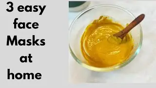 7days CHALLENGE try  this   3 magical face masks ||get the glow never before|
