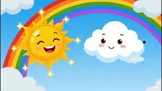 The Grumpy Cloud and the cheerful sun 🌞 #ai #viral #like #love #story #cartoonvideo                