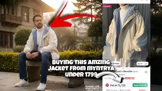 Best korean jacket for winter under 2000/- from myntra | honest review 🙏