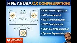 CX Switch Configuration and UBT