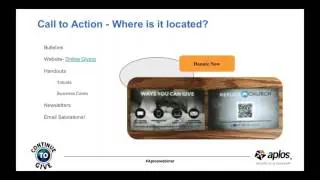 Solving Donor Fatigue with Abigail Shulz - Aplos Webinar
