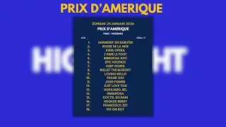 HIGHLIGHT I #2 - PRIX D’AMERIQUE I Goudsblom & den Dekker