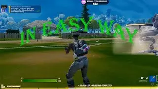 Damage an alien-driven Saucer Fortnite