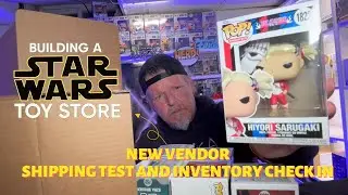 Star Wars Toy Store Inventory Unboxing 🔥 New Supplier Test, Whatnot Prep & Shipping Stress Test