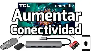 C&oacute;mo aumentar puertos y conectividad Smart TV Instalar Hub Usb Para Smart TV Aumentar almacenamiento