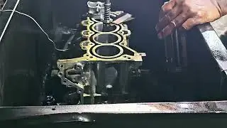 How to refresh cylinder ee9j222 check piston ring  gap in a cylinder.