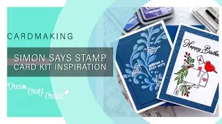 Simon Says Stamp November 2021 Card Kit Unboxing and Tutorial