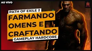 Ao Vivo - Path of Exile 2 -  Nosso GUERREIRO FOI BUFFADO? Farmando OMENS LA ELE