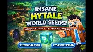 INSANE Hytale World Seeds! Dungeons, Villages, Loot & a Perfect Build Spot