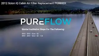 2012 Scion iQ Cabin Air Filter Replacement - PUREFLOW&reg; PC9933X: Breathe Cleaner Air in Your iQ!
