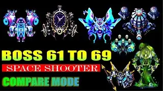 Defeating Galaxy Bosses 61-69: The Ultimate Space Shooter Challenge