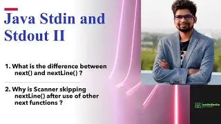 Java Stdin and Stdout II hackerrank solution | scanner skip nextline | scanner skip in java