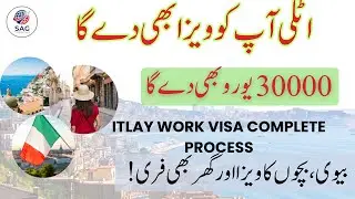 Italy Work Visa 2026 | Apply Free from Pakistan | Jobs, Salary & Requirements