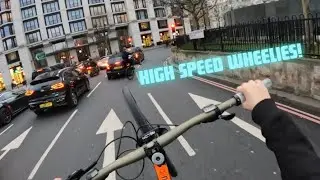 HIGH SPEED GOPRO POV WHEELIES IN LONDON‼️