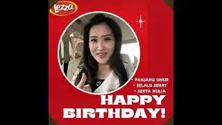 happy Birthday , Ibu Sherley