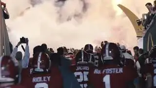 New Alabama Football Star Wars Entrance - 2022
