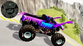 Monster Jam | Monster Trucks | High Speed Monster Jam Crashes, Freestyle, & Racing #77