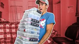 How Much Fishing Tackle Should You Have?! (Full Rod, Reel, and Tackle Arsenal)