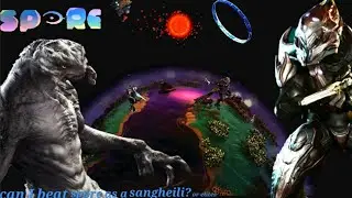Can I beat spore as a sangheili from halo 