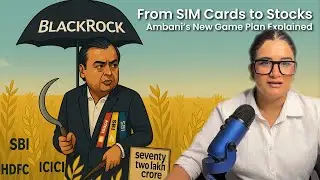 The SHOCKING Truth About Mukesh Ambani's JioBlackRock Empire | Indu Tyagi