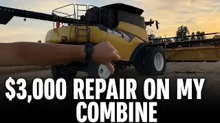 One Week Waiting on parts..$3,000 Repair on Combine