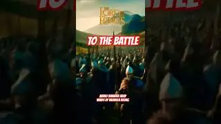 When Armies of Middle-Earth Clash | Uruk-Hai Battle March ⚔️🔥 #LOTR #Hobbit #MiddleEarth