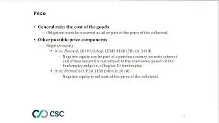 Fundamentals of the UCC Purchase Money Security Interest