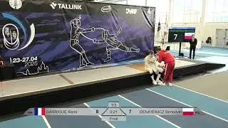 Euro Champs 2025 U23MS - GOLD - Remi Garrigue FRA v Benedykt Denkiewicz POL