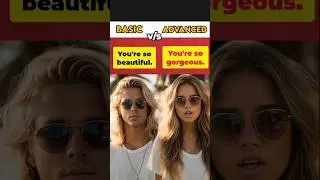 BASIC v/s ADVANCED English | Daily Use English Conversation #basicv/sadvancedenglish #snapspeak