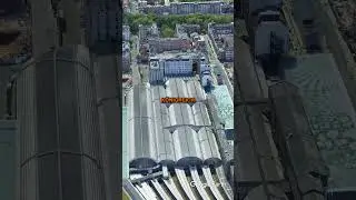 Die spektakul&auml;rsten Bahnh&ouml;fe Europas aus der Luft 🚂 #bahnhof #europa