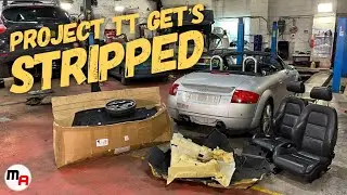 Бюджетный трековый автомобиль Audi TT Quattro разобрали — насколько он похудел?