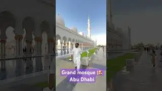 The grand mosque 🕌 | Abu Dhabi | Dubai | UAE 🇦🇪 | Dubai दूनिया की तीसरी सबसे बड़ी मस्जिद#abudhabi