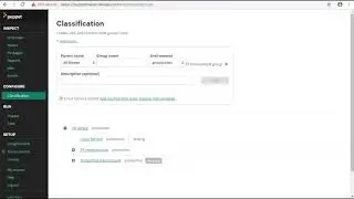 14.4 Puppet Console, Node Group Classification