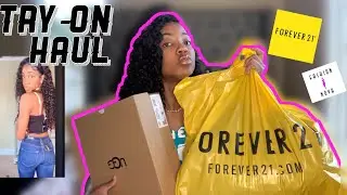 $300 FASHION NOVA AND FOREVER 21 TRY-ON HAUL