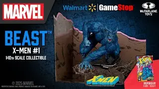 NEW Marvel&trade; Beast&trade; (X-Men #1) 1:10th Scale Collectible | Action Figure Showcase