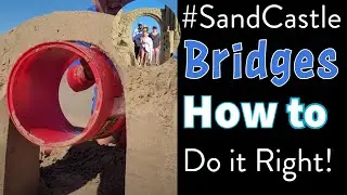 #sandcastlebuilding #sandcastlebridges #sand #sandasmr  #oddlysatisfying