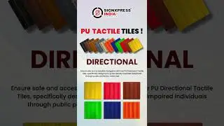 PU Directional Tactile Tiles for Accessible Navigation | SignXpress India