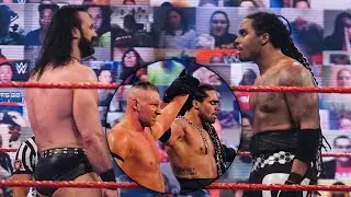 RETRIBUTION UNMASKED ~ RETRIBUTION MASK OFF ~ WWE RAW HIGHLIGHTS 20 APRIL 2021