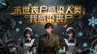 《末世丧尸感染人类，我感染丧尸》第1-60集末世丧尸爆发，江湛遭女友背叛入尸群，觉醒控尸力，主动被啃咬，终控全球丧尸成末日主宰。#AI#漫剧