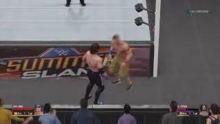 WWE Summerslam 2016 - John Cena VS AJ Styles Full Match HD