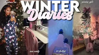 ЗИМНИЕ ДНЕВНИКИ 02 ⛄︎ | Бранч, катание на коньках, канун Рождества + Распаковка подарков и оформл...