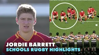 Jordie Barrett created his defensive roots in schoolboy rugby | Highlights