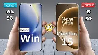 Honor Win против OnePlus 15 — полное сравнение 🔥 Какой из них лучше всего подходит именно вам?