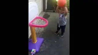 2 Year Old Future Olympic Basketball Star