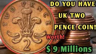 Retire Early! Look for This Rare 1988 Uk two pence  coin? in Your Pocket Change!