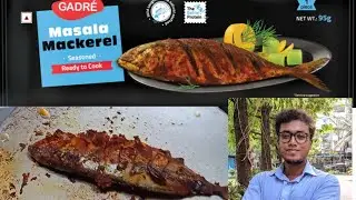 Gadre masala mackerel - ready to cook! #gadre #fishfry #gadrefish #readytocook