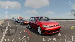 Volkswagen Polo Desert Highway Driving | Car Parking Multiplayer 2 