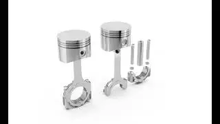 3D piston rendering | Generate Product video