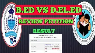 Bed vs deled new case update / Bed vs deled case update