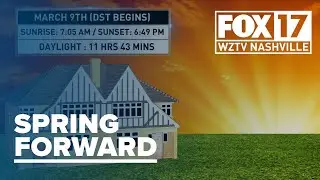 Spring Forward: Daylight Saving Time begins Sunday